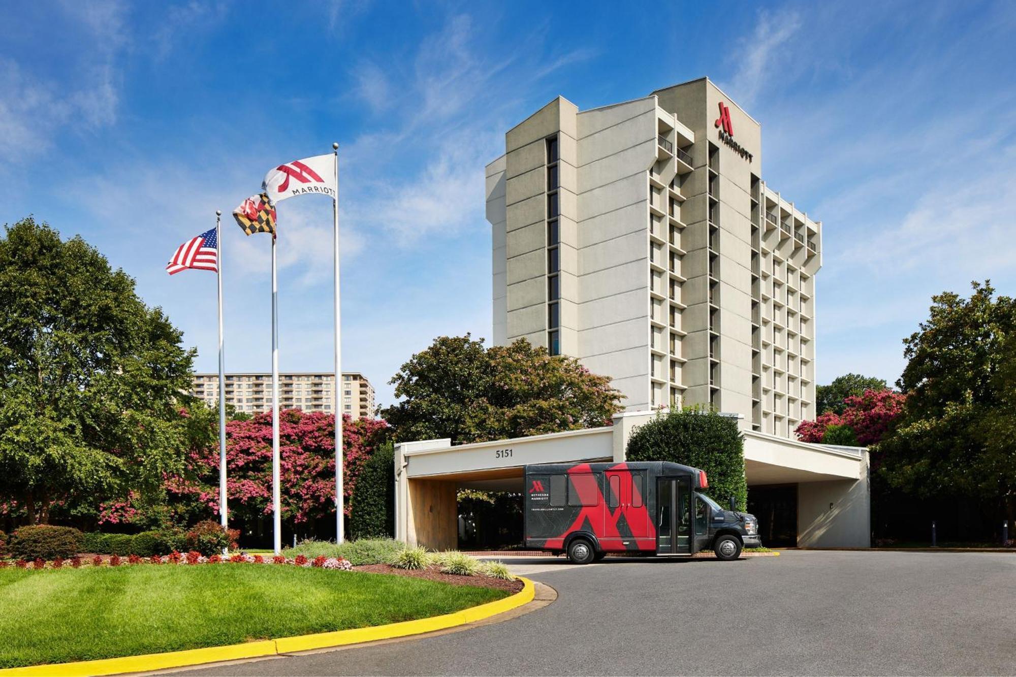 Bethesda Marriott Hotel Bagian luar foto